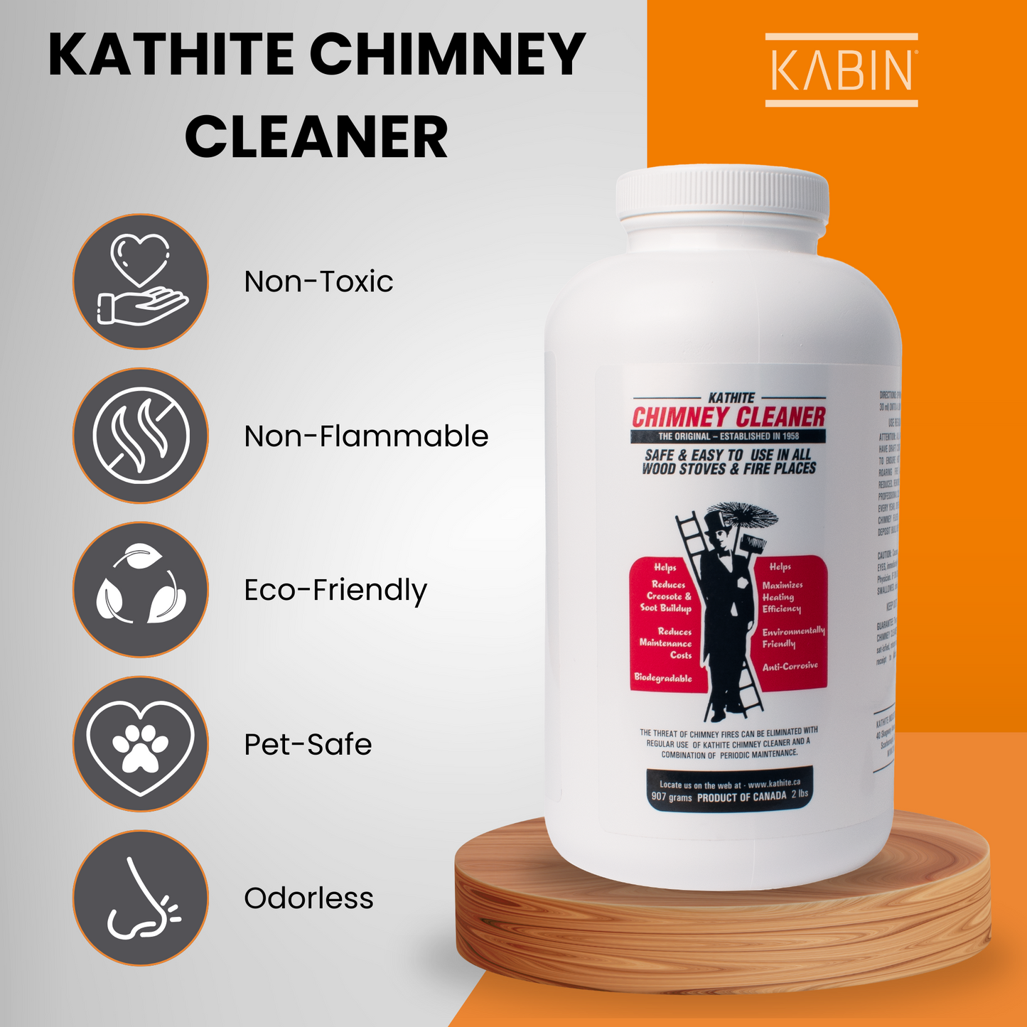 KATHITE <BR> Chimney Cleaner (2 LB)