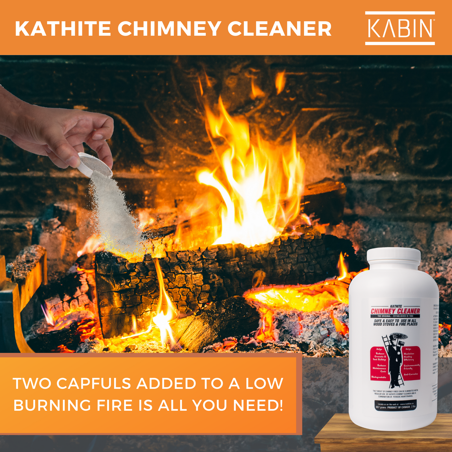 KATHITE <BR> Chimney Cleaner (2 LB)