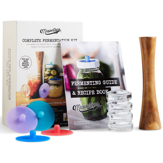 COMPLETE FERMENTATION KIT <BR>Pebbles, Pipes and Packer <br>(9-Piece Kit)
