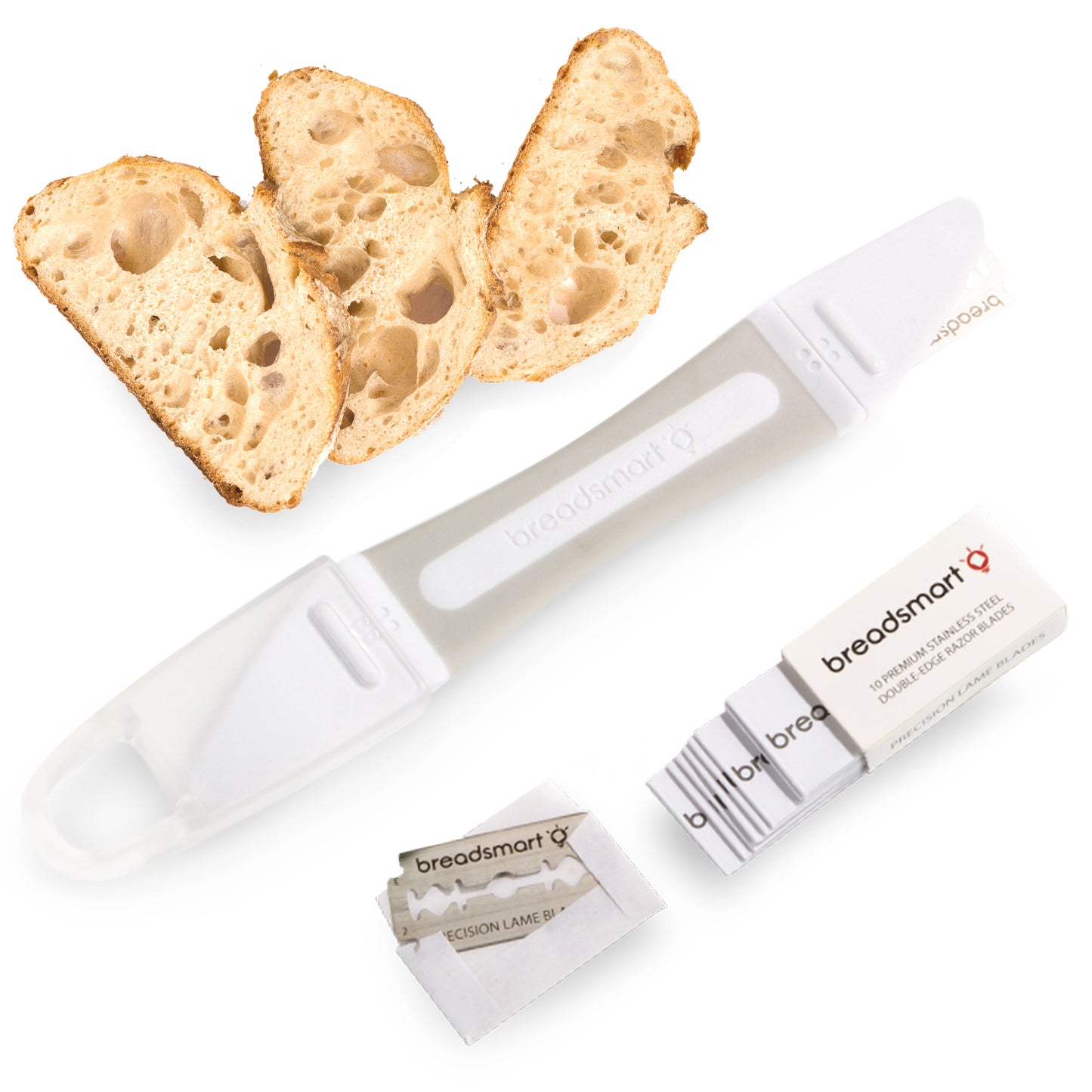 BREADSMART<BR> Lame & 10 Replacement Blades<BR>