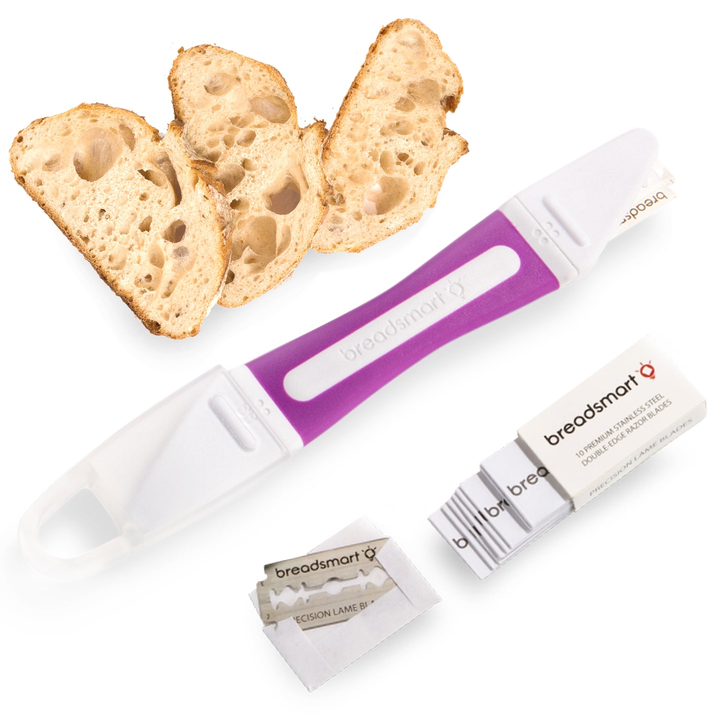 BREADSMART<BR> Lame & 10 Replacement Blades<BR>