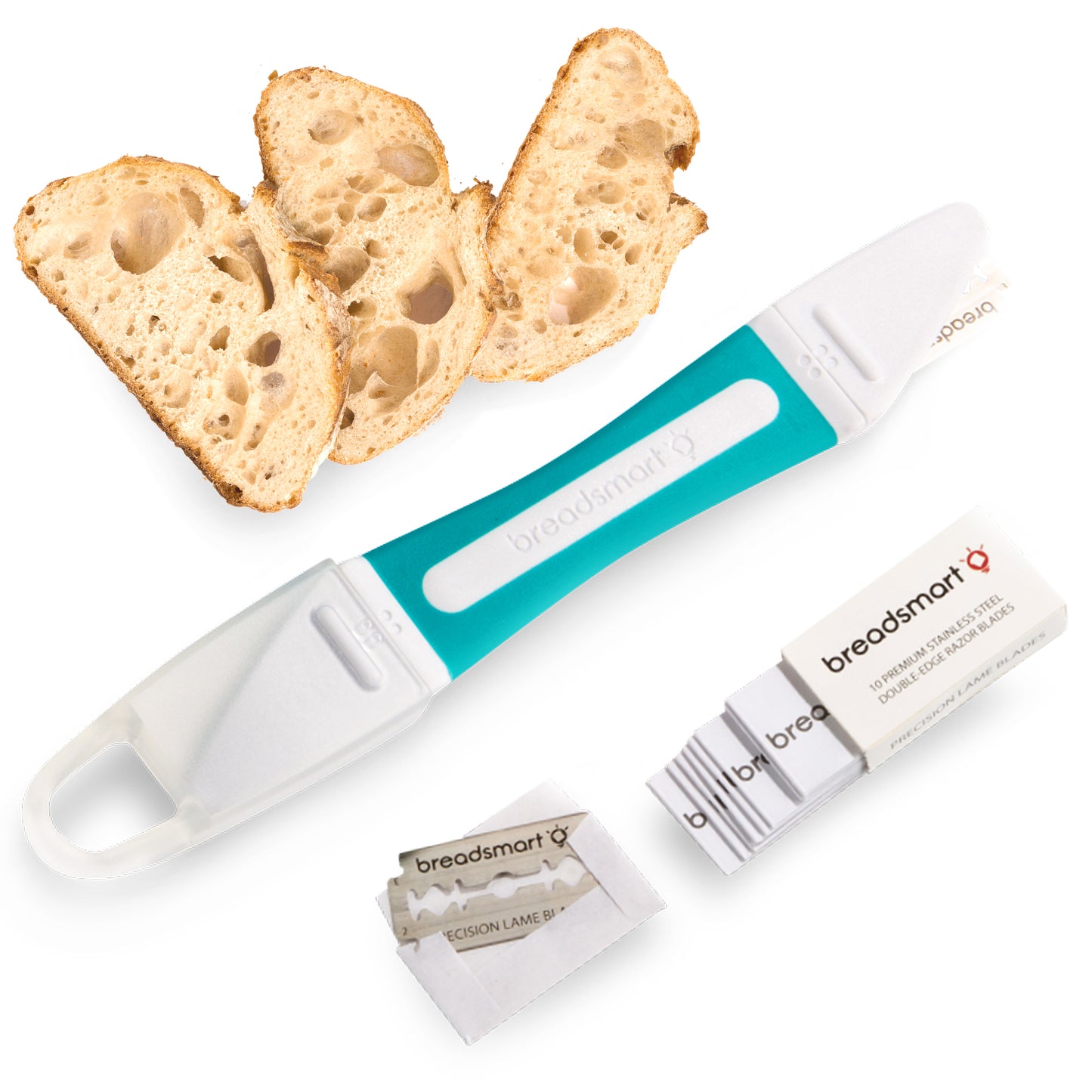 BREADSMART<BR> Lame & 10 Replacement Blades<BR>