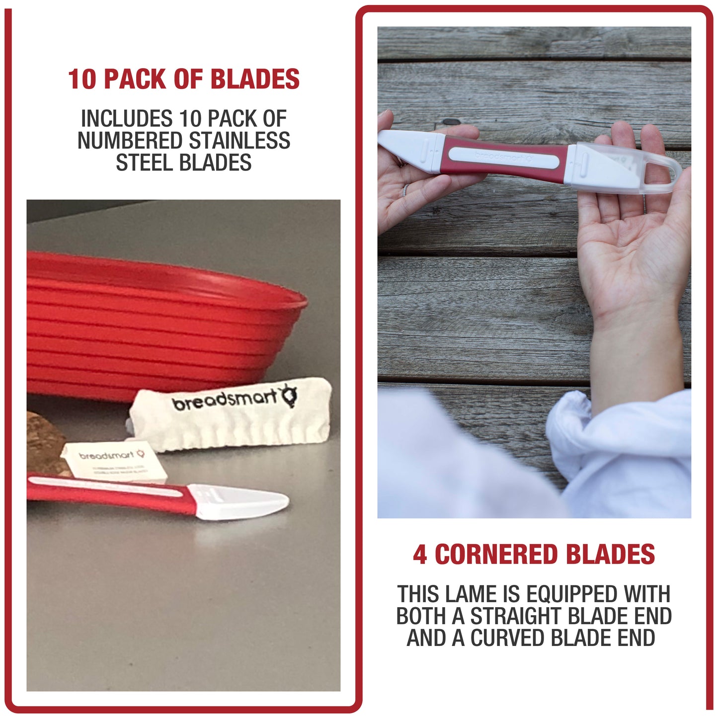 BREADSMART<BR> Lame & 10 Replacement Blades<BR>