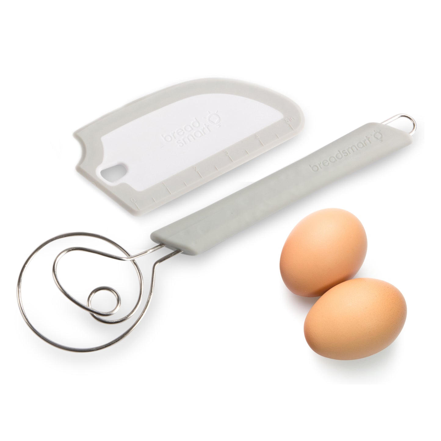 BREADSMART<BR> Whisk & Scraper Duo<BR>(2-Piece Set)