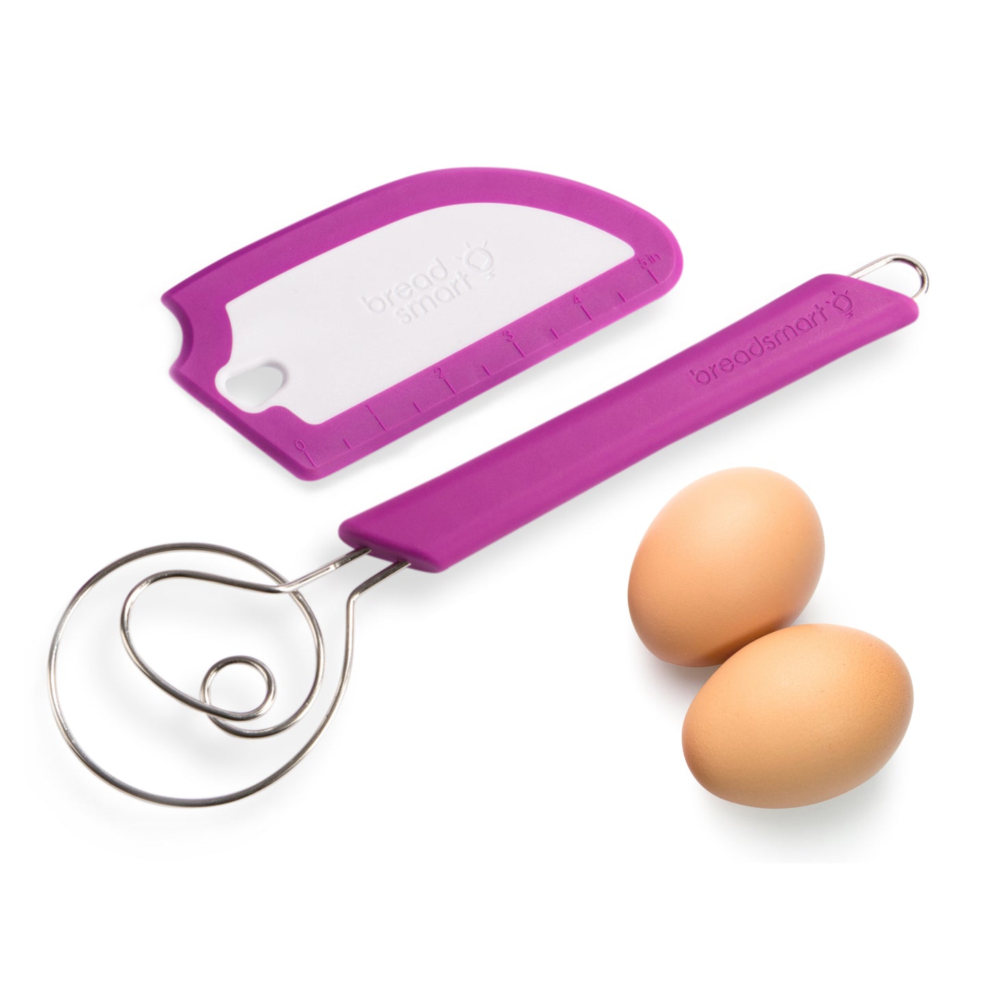 BREADSMART<BR> Whisk & Scraper Duo<BR>(2-Piece Set)