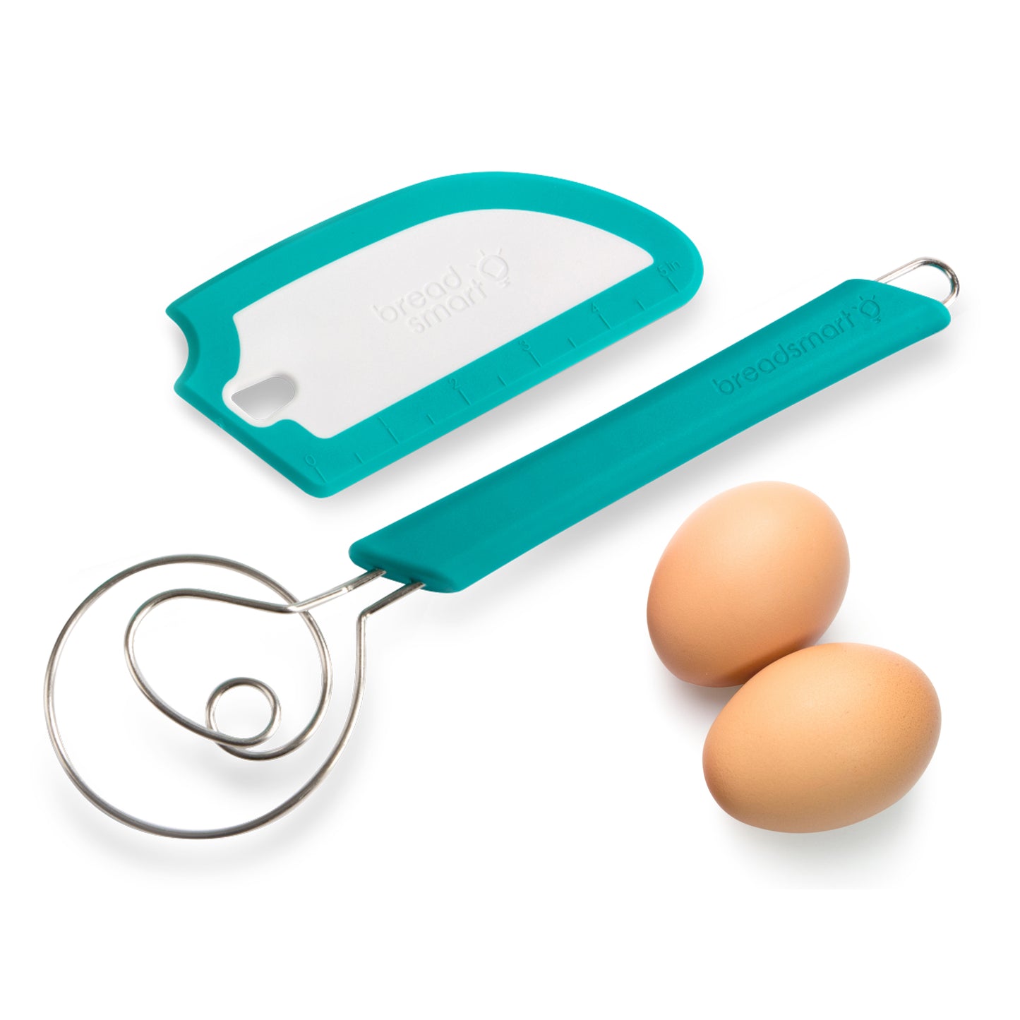 BREADSMART<BR> Whisk & Scraper Duo<BR>(2-Piece Set)