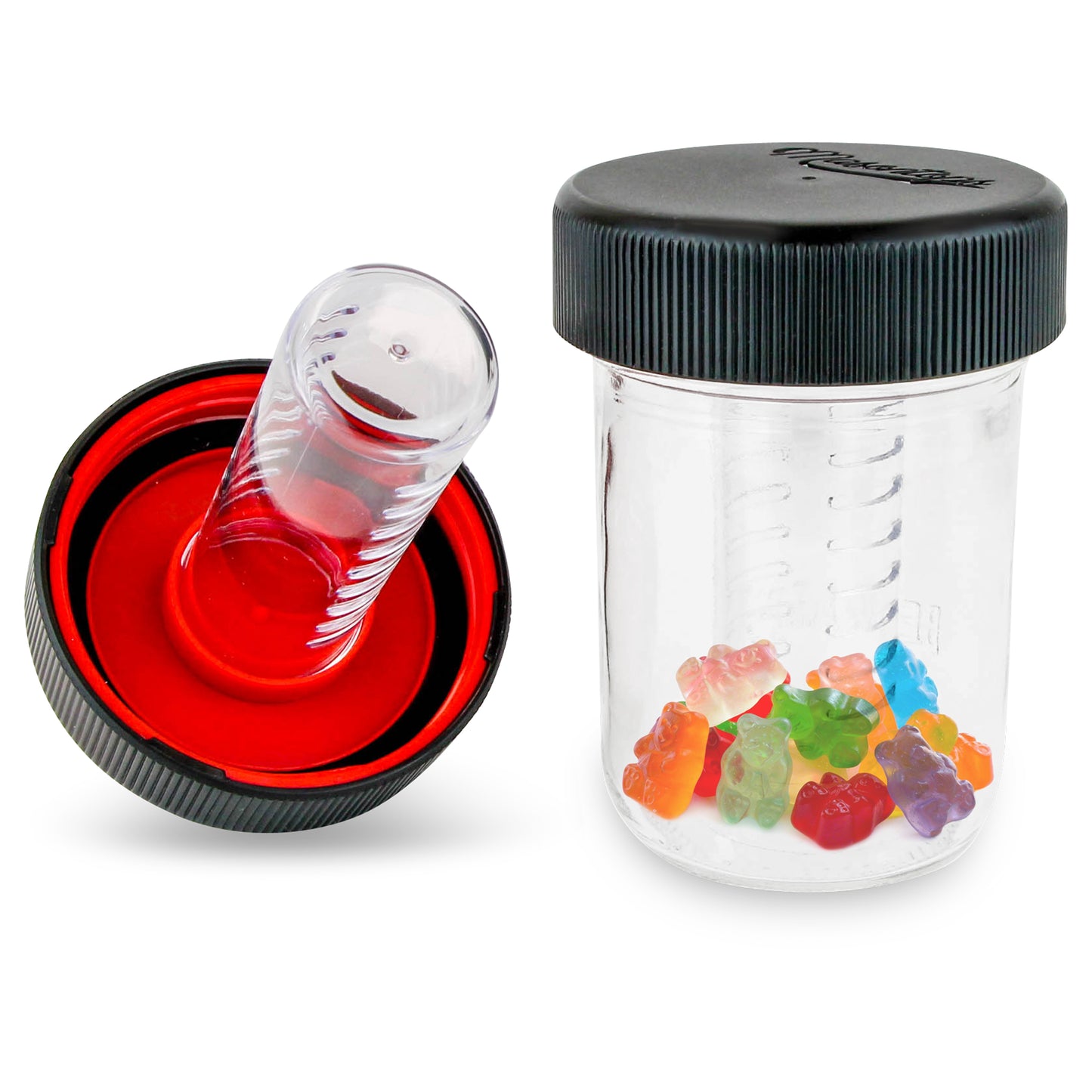 JAR SAFE <BR>Child-Resistant Stash Lid <BR>(2-Pack)