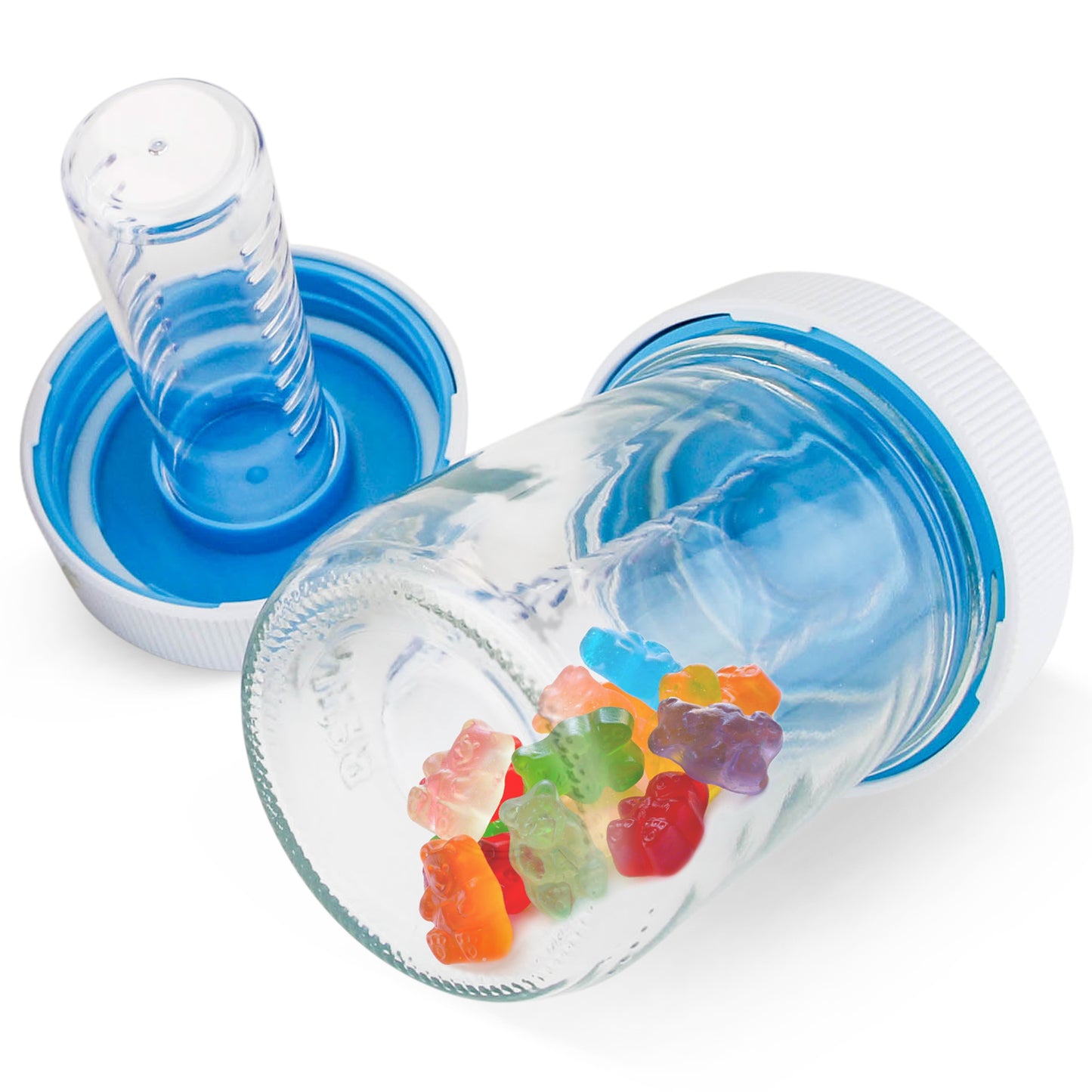 JAR SAFE <BR>Child-Resistant Stash Lid <BR>(2-Pack)