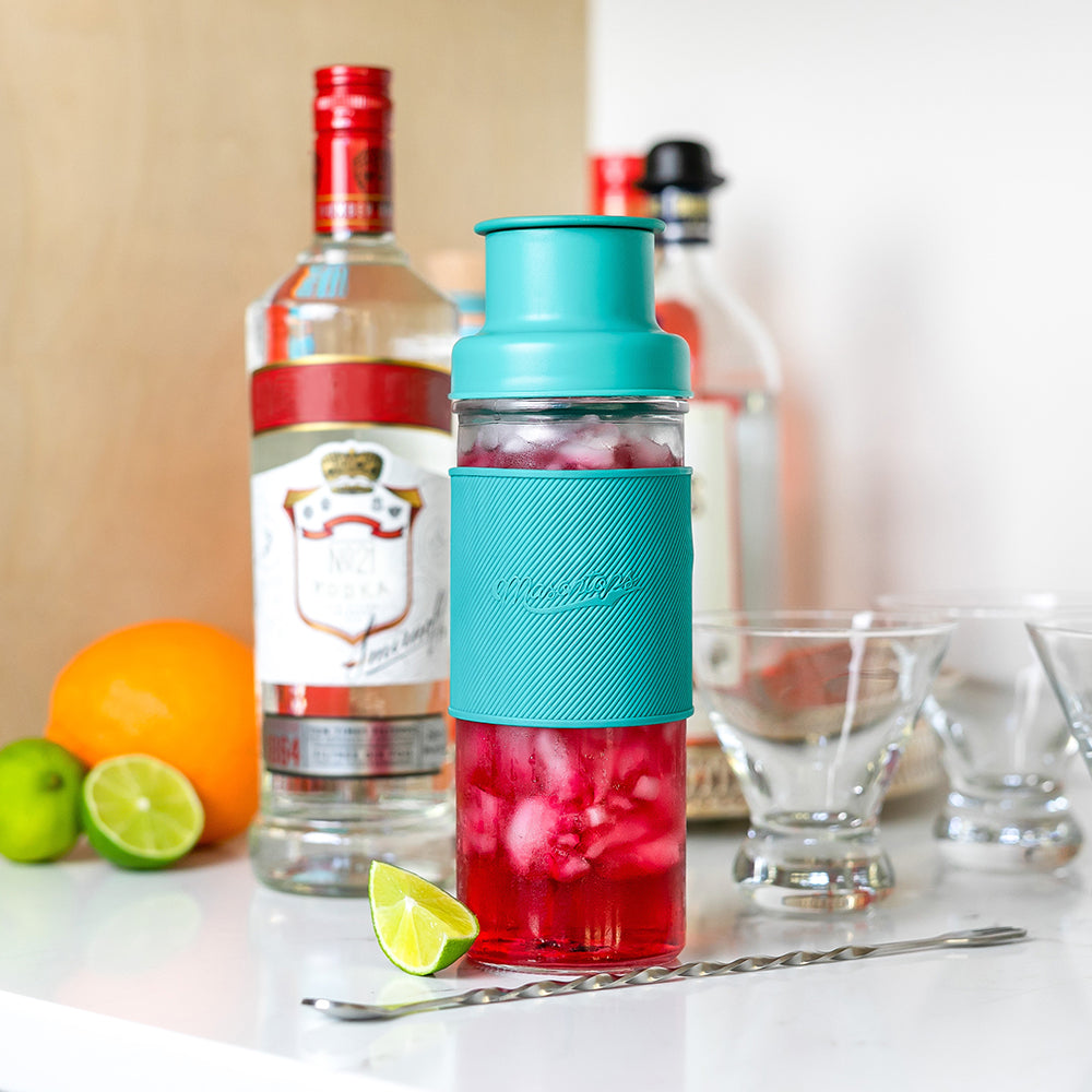 COCKTAIL SHAKER SET <BR>Mason Jar Cocktail Shaker Kit<BR>