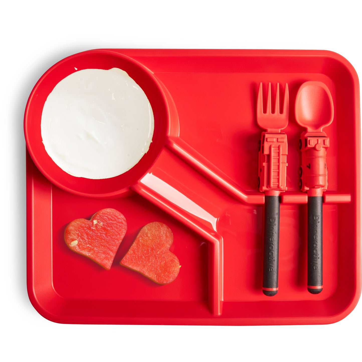 Firefighter Themed<BR> Dining Sets for Kids<BR> (3-Piece Set)