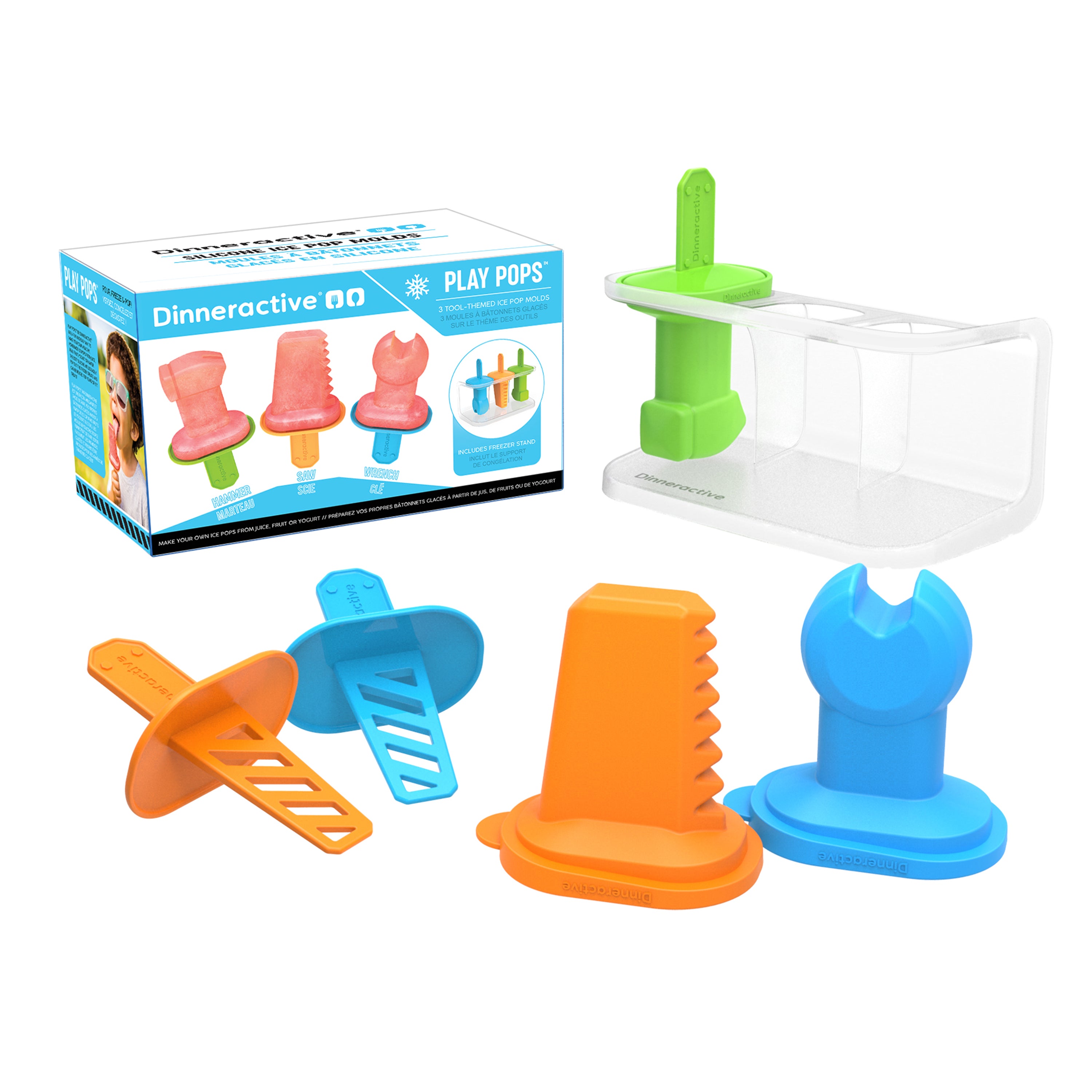 PAW Patrol Play Pops (3 Ice Pop Molds + Tray) – Masontops, Inc.