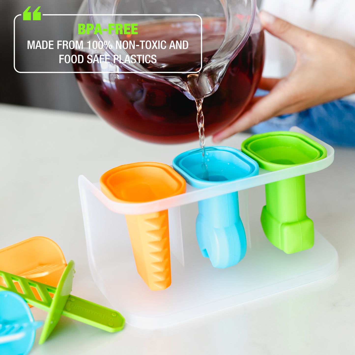 Tool Themed<BR> Play Pops<BR> (3 Ice Pop Molds + Tray)
