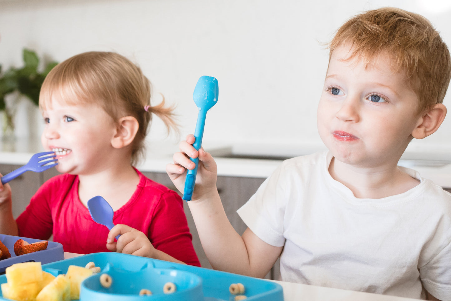 Unicorn Themed<BR> Utensil Sets for Kids<BR> (2-Piece Set)