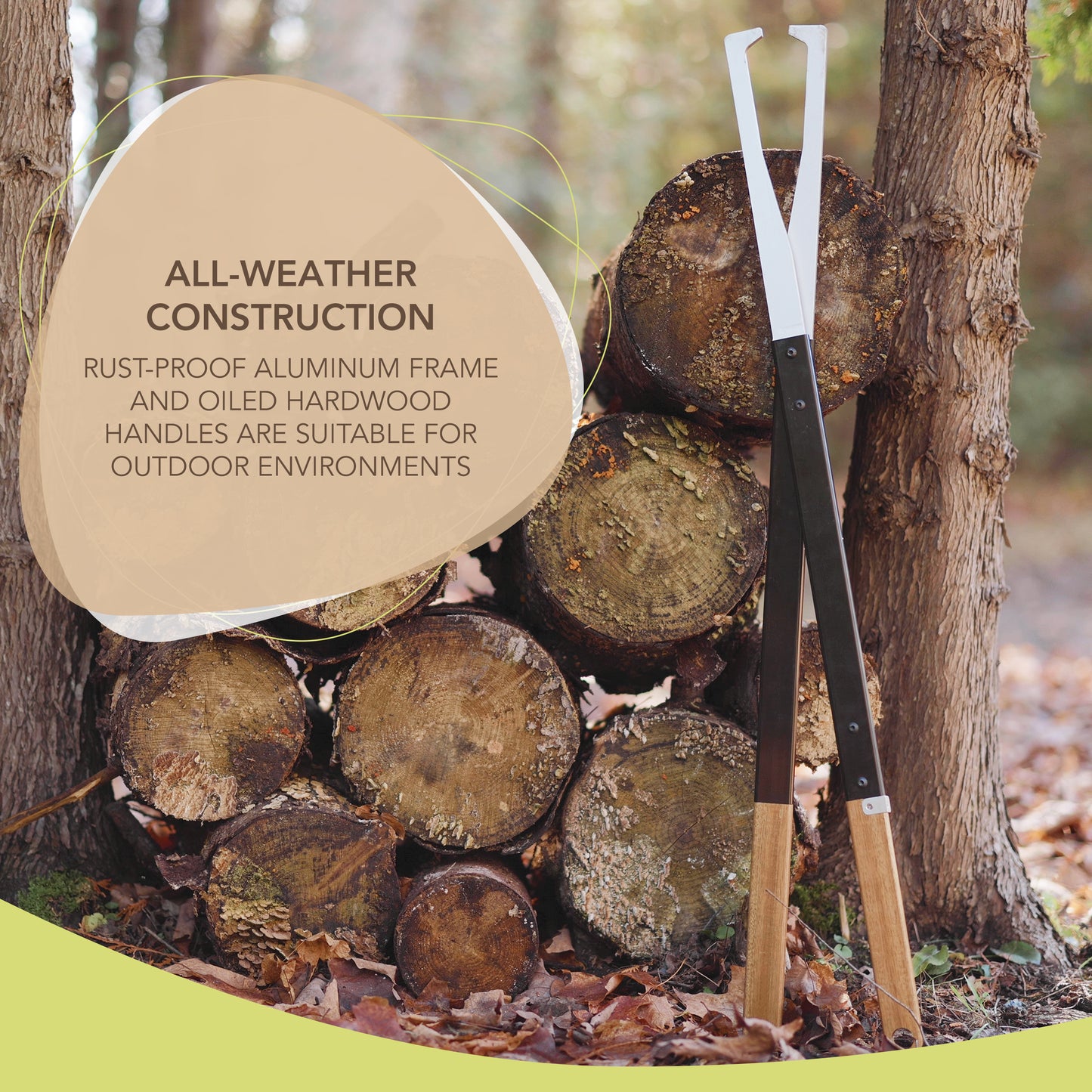 FIRE TONGS<BR> Precision Log Grabbers<BR>