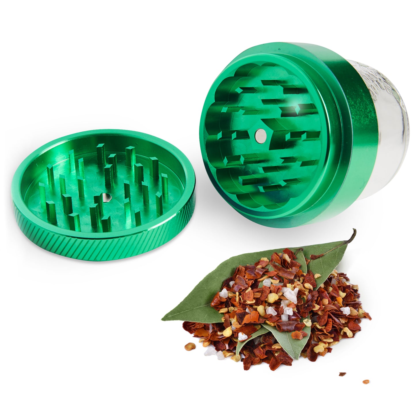 GRINDER LIDS <BR> 2-in-1 Herb Grinder/Lid <BR>
