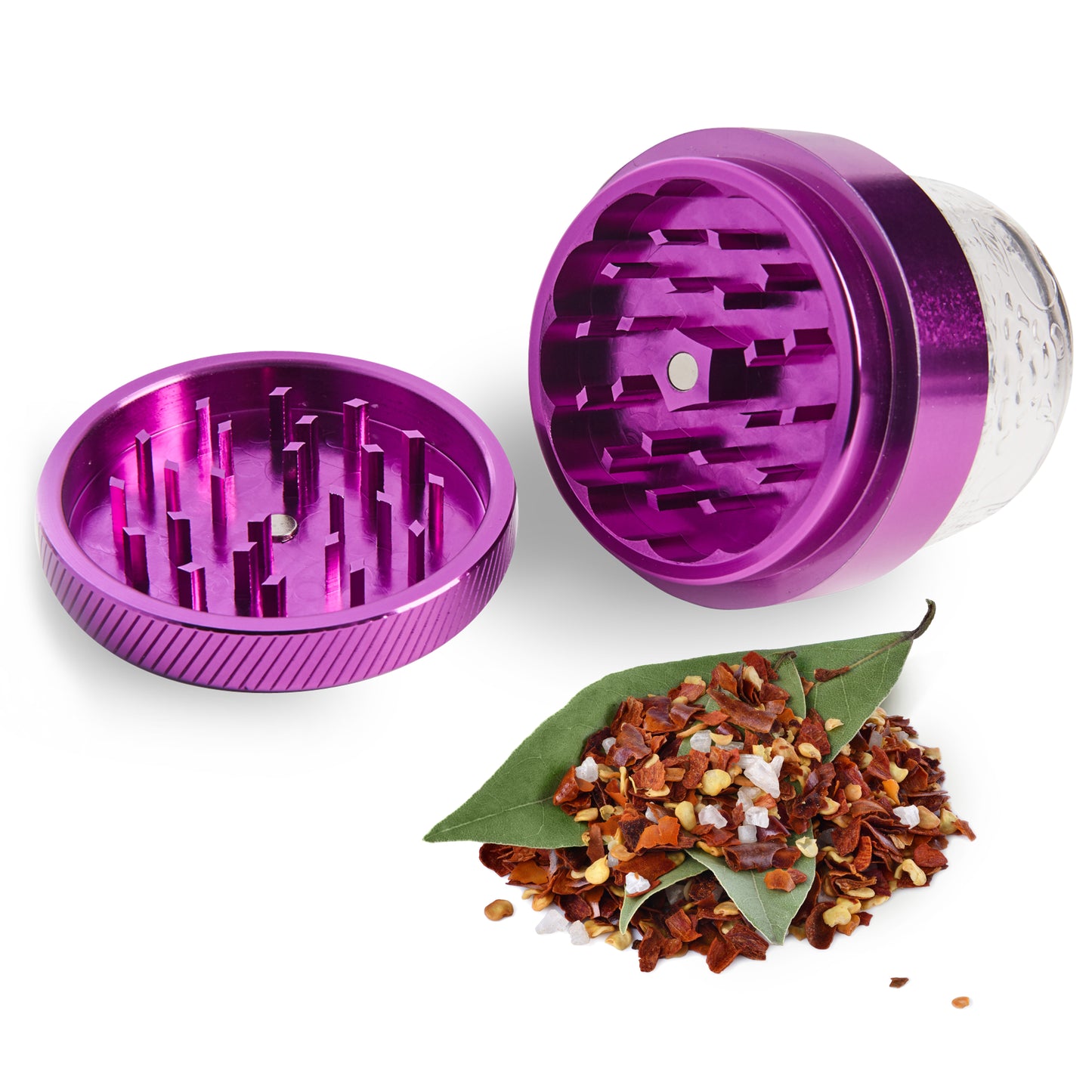 GRINDER LIDS <BR> 2-in-1 Herb Grinder/Lid <BR>