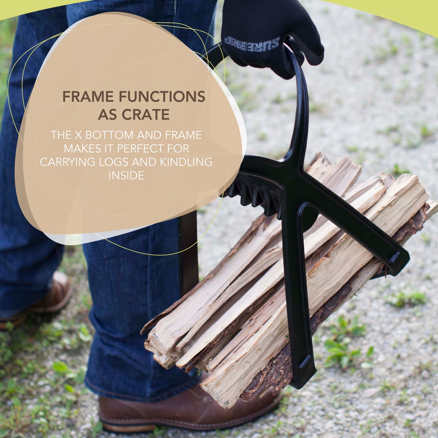 KINDLE QUICK <BR> Firewood Kindling Splitter <BR>