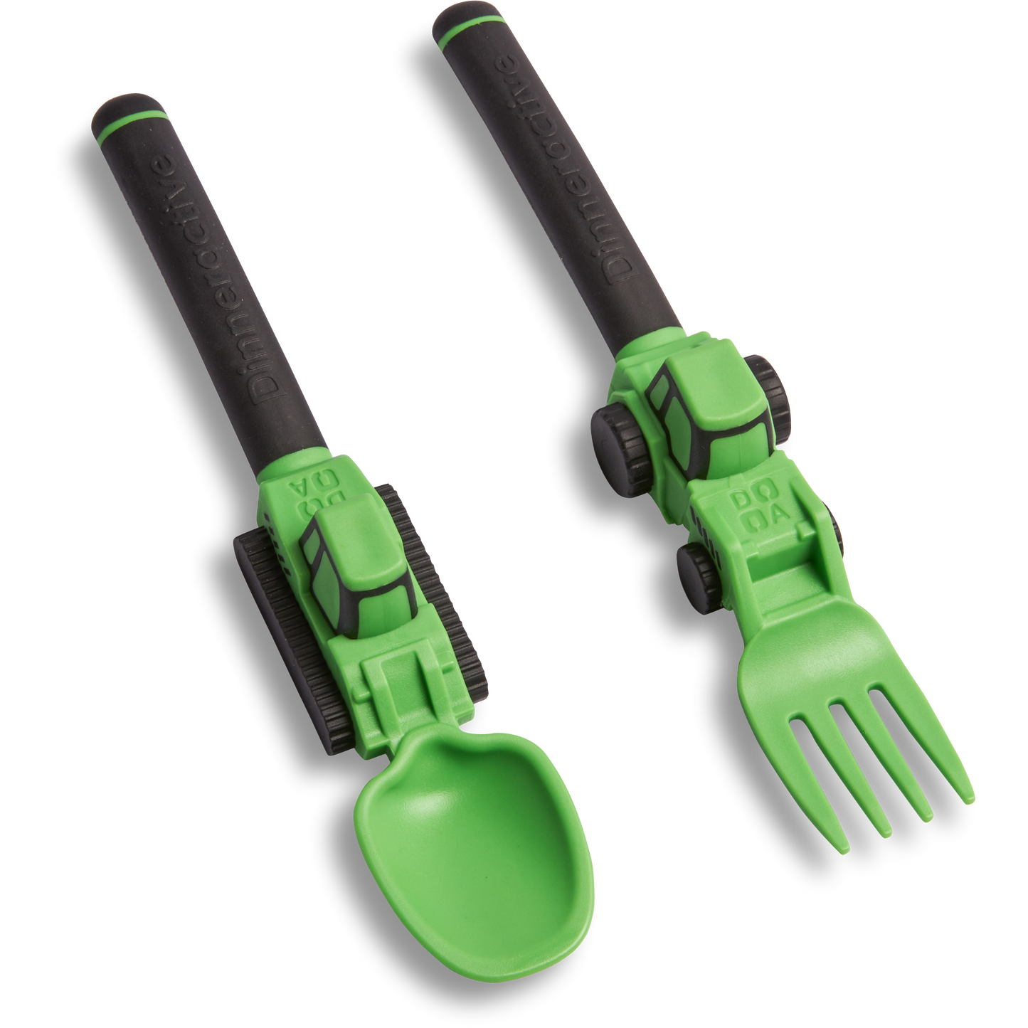 Construction Themed<BR> Utensil Sets for Kids<BR> (2-Piece Set)