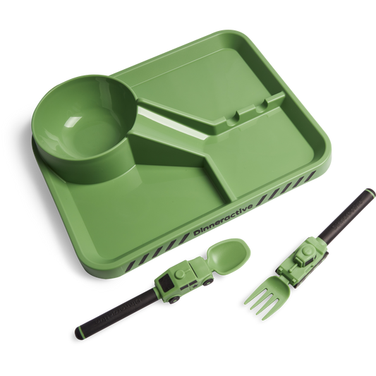 Army Themed<BR> Dining Sets for Kids<BR>(3-Piece Set)
