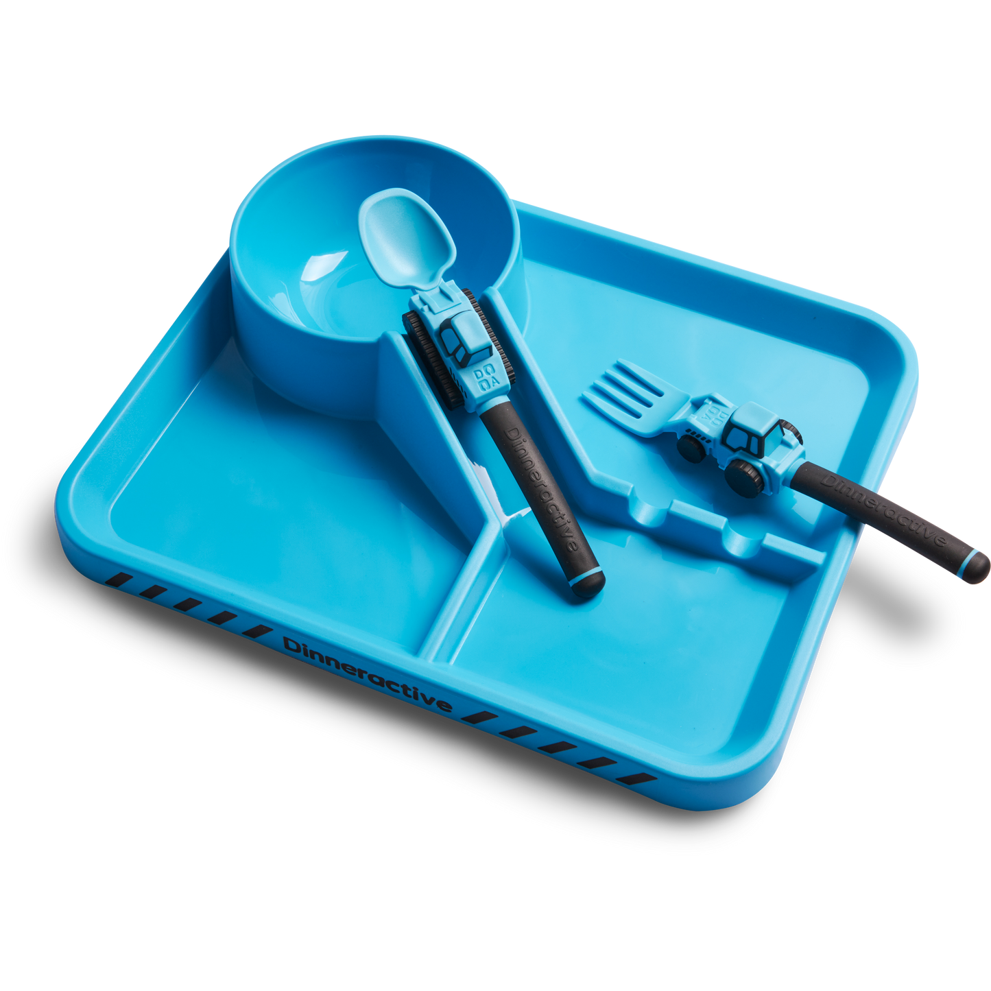 Construction Themed<BR> Dining Sets for Kids<BR> (3-Piece Set)