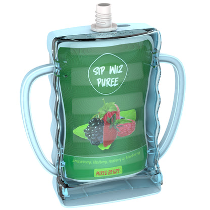 SIP WIZ <BR> Single Squeeze-Proof Pouch & Juice Box Holder<BR>