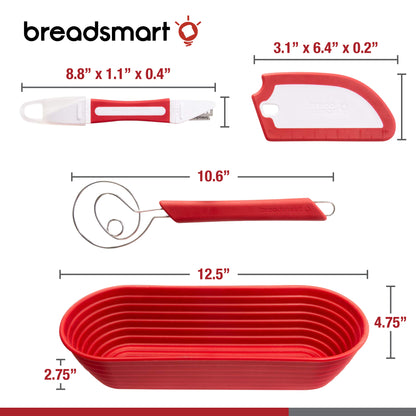 BREADSMART<BR> Bread Making Kit<BR>(5-Piece Set)