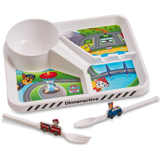 PAW Patrol Themed<BR> Dining Sets for Kids<BR> (3-Piece Set)