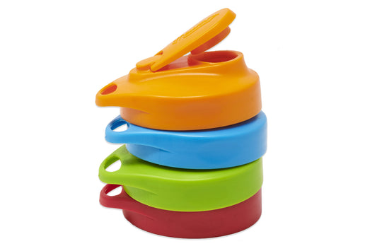 MULTI TOPS <BR> Sip, Pour, and Store Lids <BR> (PDQ of 8)